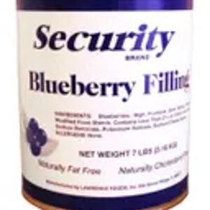 Security Blueberry Filling, 7 Pounds, 6 Per Case