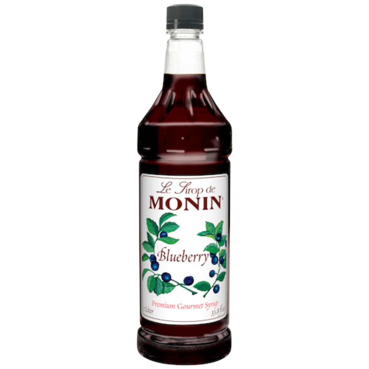 Monin Blueberry Flavor Syrup, 1 Liter, 4 Per Case