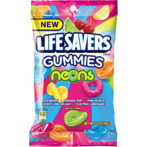 Life Savers Gummies Neons, 7 Oz -- 12 Per Case