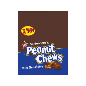 Peanut Chews Milk Chocolate Pre-Priced Stand Up Display, 0.6 Ounces, 24 Per Box, 12 Boxes Per Case