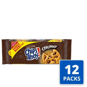 Chips Ahoy Chunky Cookie, 18 Ounces, 12 Packs Per Case