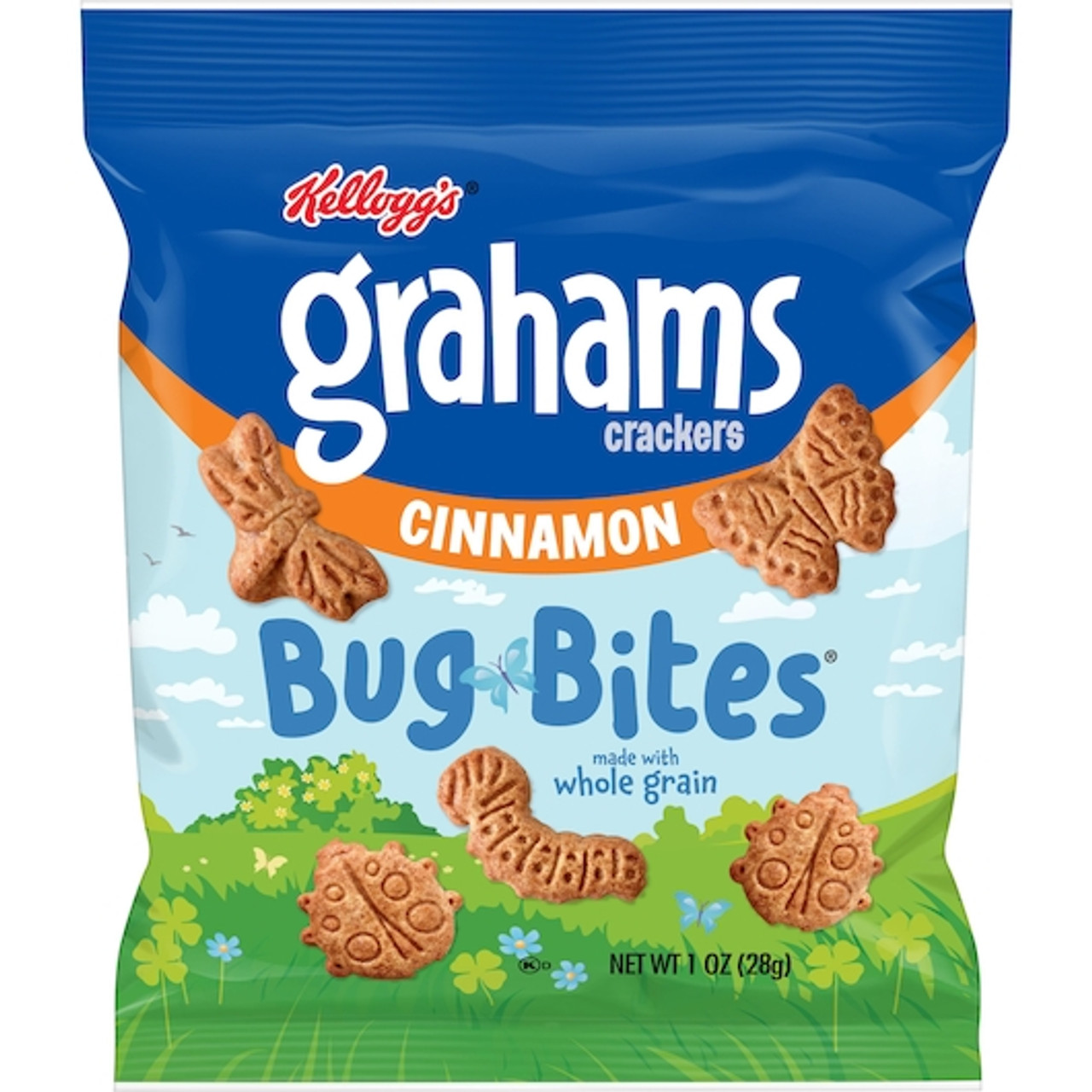 Keebler Bug Bites Cinnamon Graham Cracker, 1 Ounce, 210 Per Case