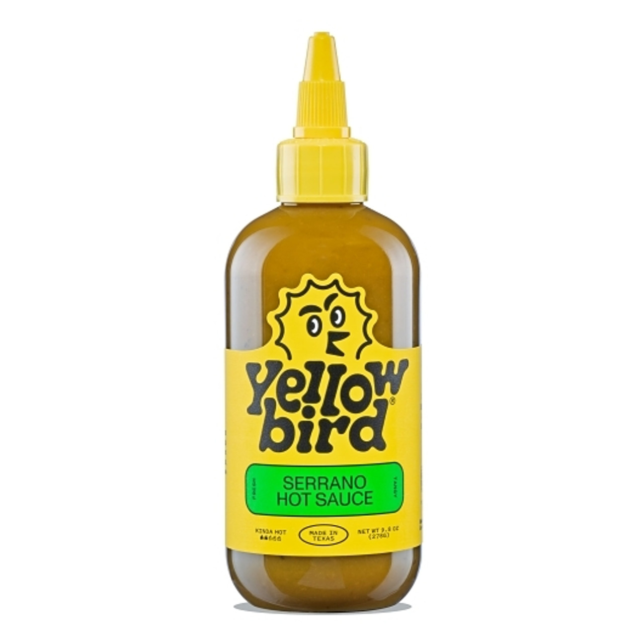 Yellowbird Foods Serrano Sauce, 9.8 Ounces, 6 Per Case