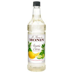Monin Exotic Citrus Syrup, 1 Liter, 4 Per Case