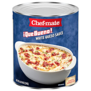 Chef-Mate White Queso Sauce, 106 Ounces, 6 Cans Per Case