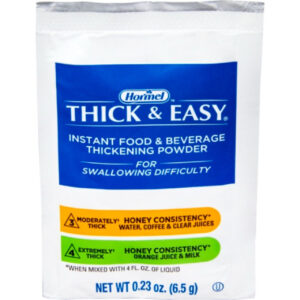 Thick & Easy Instant Food Thickener, Honey Consistency, 6.5 Grams, 100 Per Case