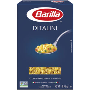 Barilla Ditalini Pasta, 16 Ounce, 16 Per Case