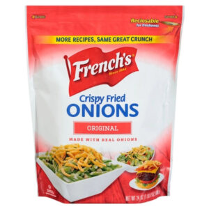 French s Crispy Fried Onions, 24 Ounces - 6 Per Case