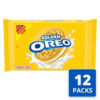 Golden Oreo Family Size Cookies, 18.12 Ounce, 12 Packs Per Case