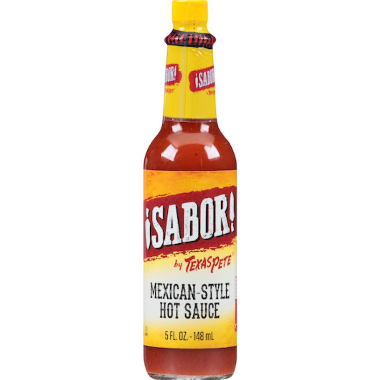 Texas Pete Sabor Mexican Style Hot Sauce, 5 fl oz, 12 Per Case