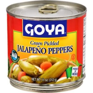 Goya Jalapeno Peppers Whole, 11 Ounces, 12 Per Case