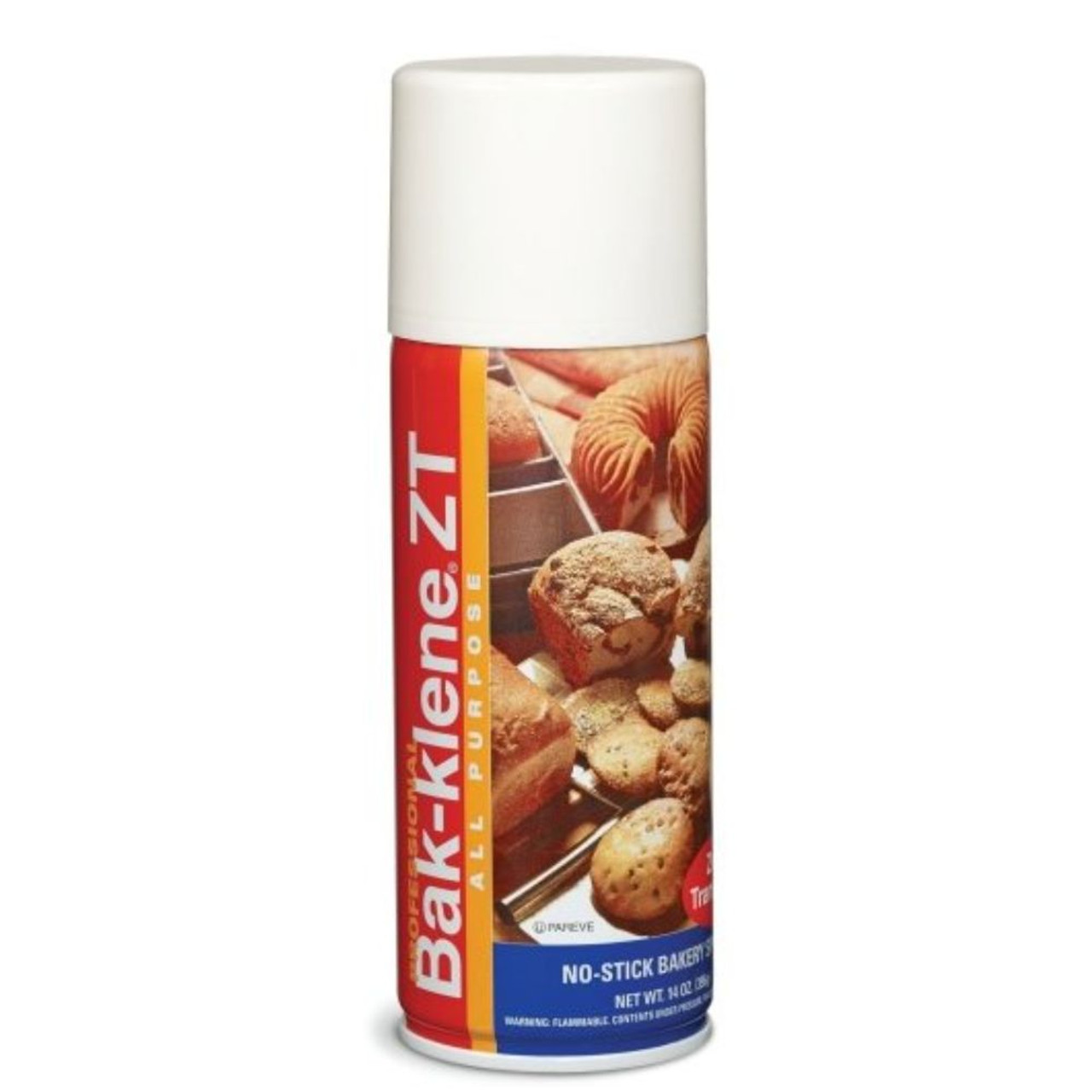 Bak-Klene All Purpose Bakery Pan Aerosol Spray, 14 Ounces, 6 Per Case