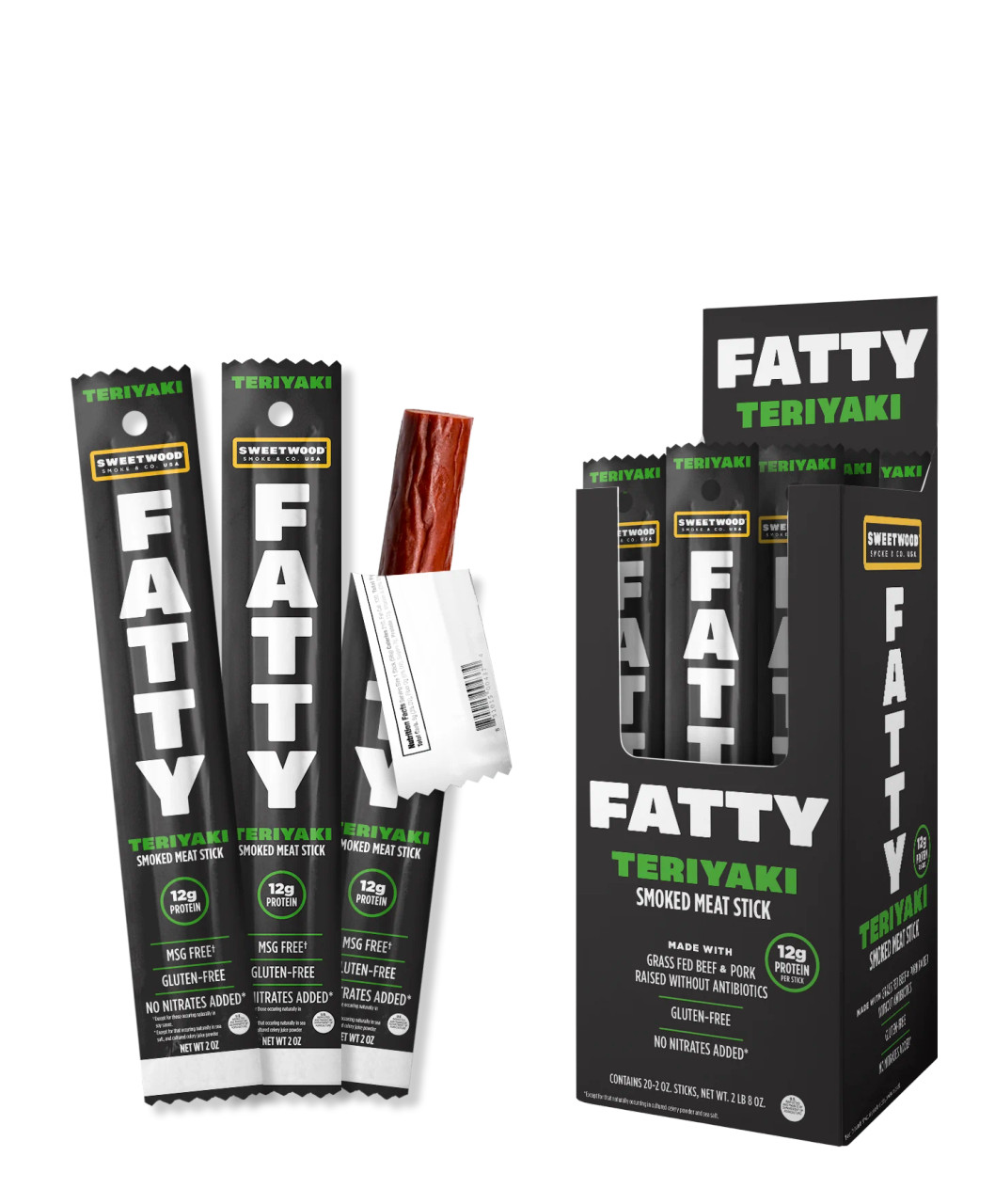 Fatty Teriyaki, 2 Ounce, 120 Per Case