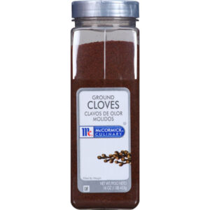 McCormick Ground Cloves, 16 Oz, 6 Per Case