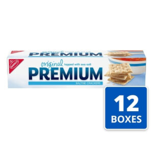 Premium Nabisco Saltine Crackers, 4 Ounces, 12 Per Case