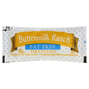 Portion Pac Fat Free Buttermilk Ranch Dressing, 12 Gram, 200 Per Case