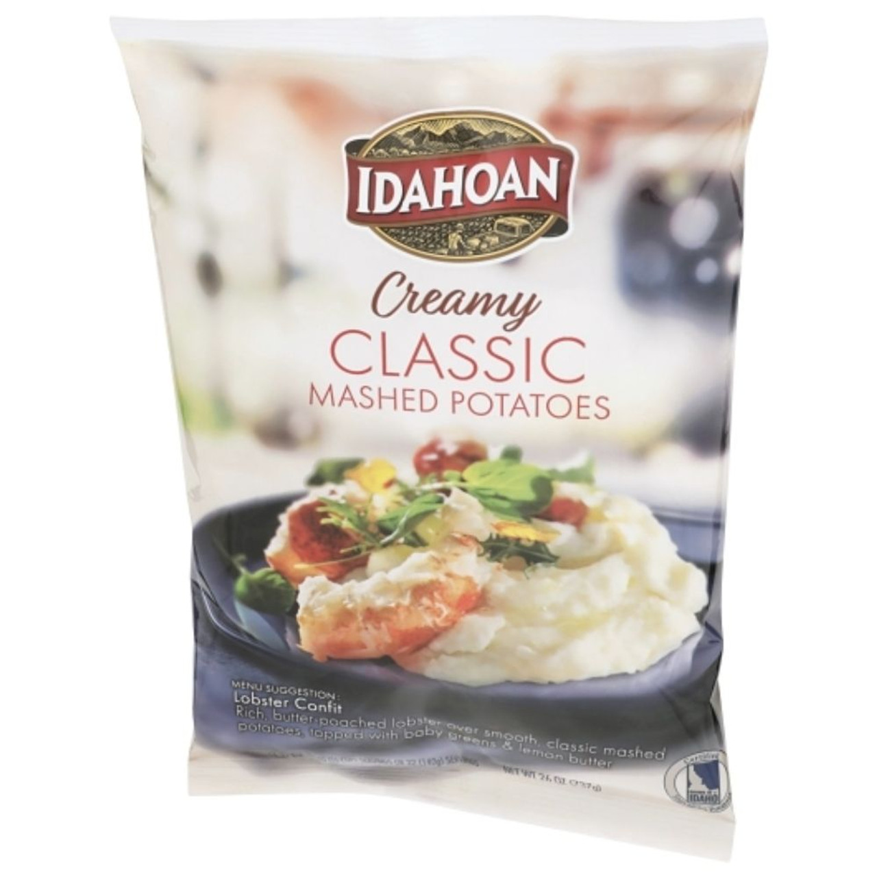 Idahoan Foods Real Mashed Potatoes, 26 Ounces, 12 Per Case