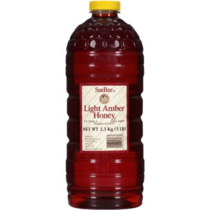 Sue Bee Light Amber Honey Bulk, 5 Pound, 6 Per Case