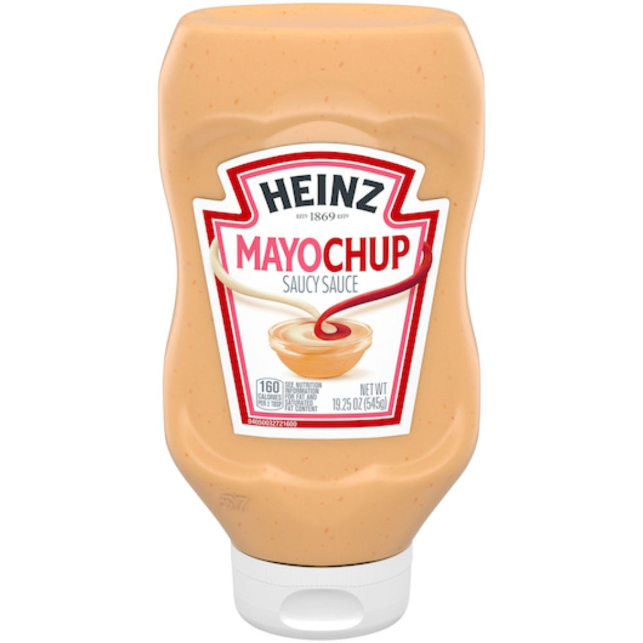 Heinz Mayochup Sauce, 19.25 Ounce Bottle, 8 Per Case