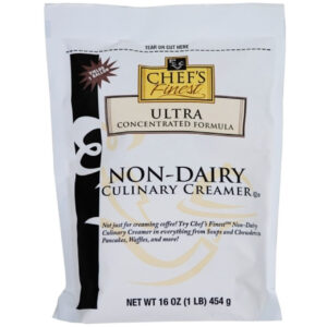 Chef s Finest Ultra Concentrated Non-Dairy Culinary Creamer, 1 lbs, 18/Case