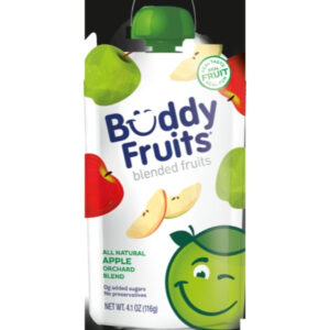 Buddy Fruits Apple Orchard Blended Fruit, 4.1 Ounce, 100 Per Case