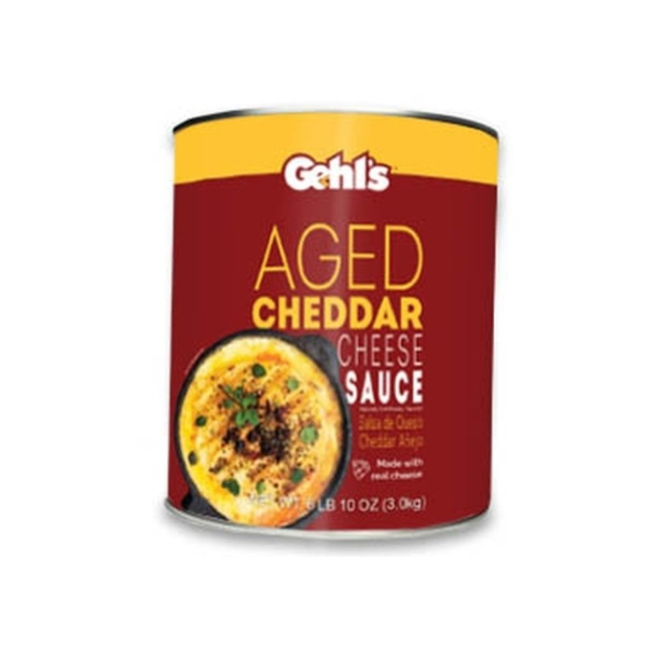 Gehl s Aged Cheddar Cheese Sauce, 106 Ounces, 1 Per Box, 6 Per Case
