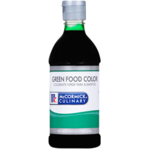 McCormick Culinary Green Food Coloring, 16 oz, 6 Per Case