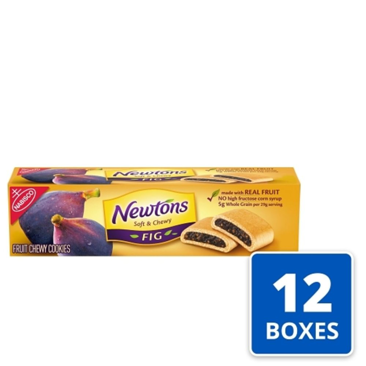 Newtons Fig Chewy Cookies, 6.5 Ounces, 12 Packs Per Case
