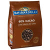 Ghirardelli 60% Cacao Dark Chocolate Baking Chips, 5 Pounds, 2 Per Case