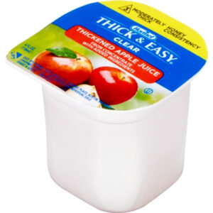 Thick & Easy Clear Thickened Apple Juice Honey Consistency, 4 Oz - 24 Per Case