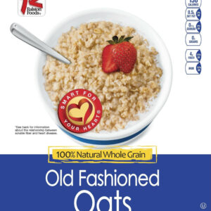 Ralston Foods Old Fashioned Oats Cereal, 42 Ounce, 12 Per Case