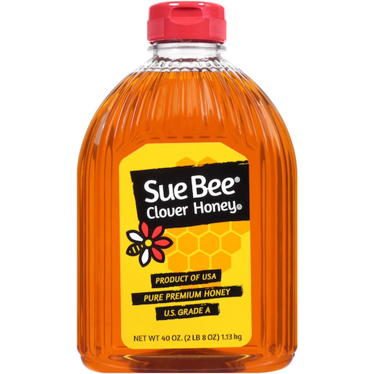 Sue Bee Honey Bulk, 40 Ounce, 6 Per Case
