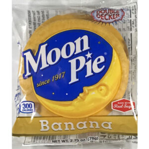 Moonpie Banana Double Decker Marshmallow Sandwich, 9 Per Box, 9 Boxes Per Case