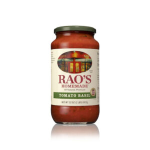 Rao s Homemade Tomato Basil Sauce 32 Ounce, 32 Ounce, 6 Per Case