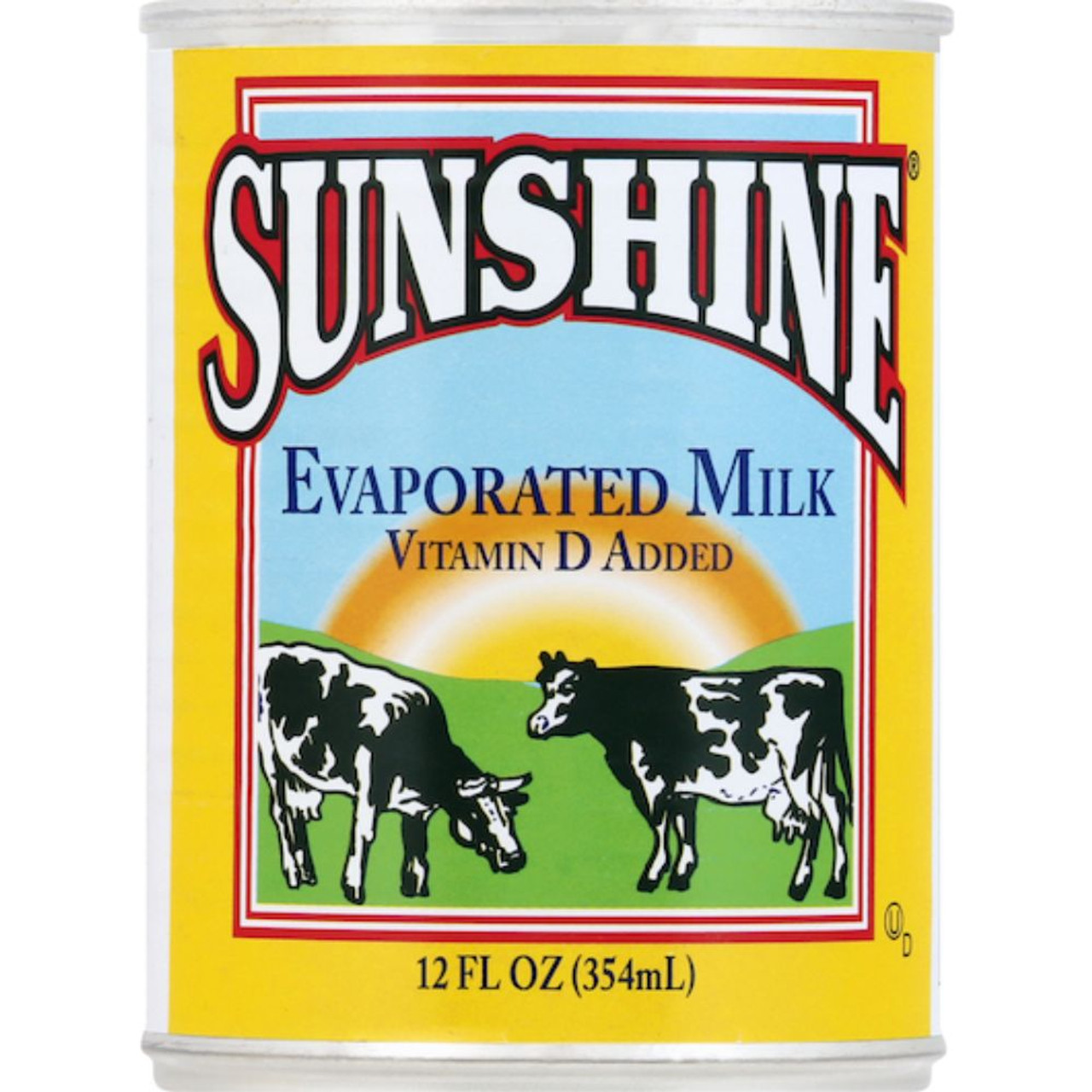 Sunshine Evaporated Milk, 12 Fluid Ounces, 24 Per Case
