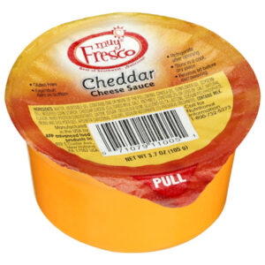 Afp Muy Fresco Cheddar Cheese Sauce Cup, 0.23 Pounds, 30 Per Case