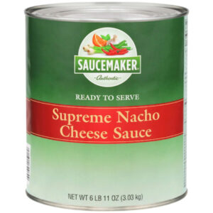 Saucemaker Supreme Nacho Cheese Sauce, 107 Ounce, 6 Per Case