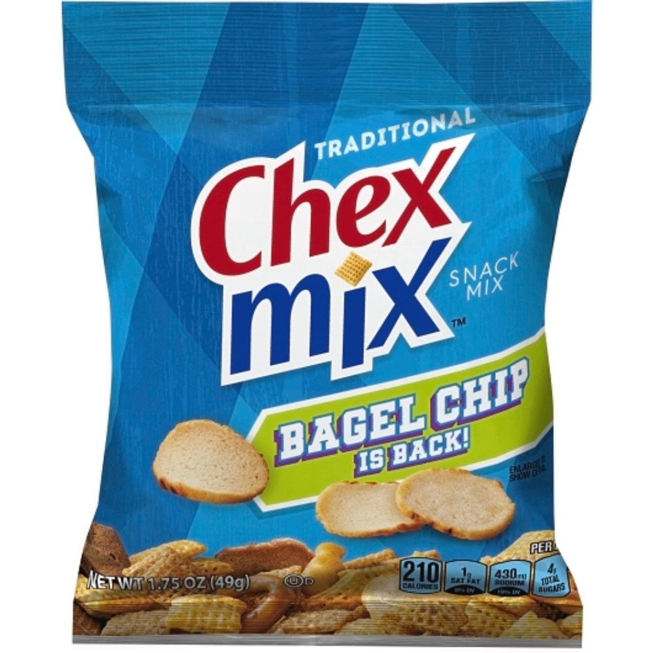 Chex Mix Single Serve Traditional Flavor, 1.75 Ounce, 60 Per Case