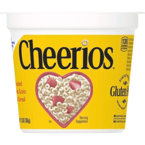 Cheerios Gluten Free Single Serve Cereal, 1.3 Ounces, 60 Per Case