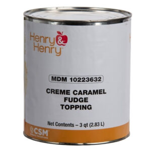 Henry And Henry Cafe Sarks Caramel Fudge Topping, 8.3 Pound, 6 per Case