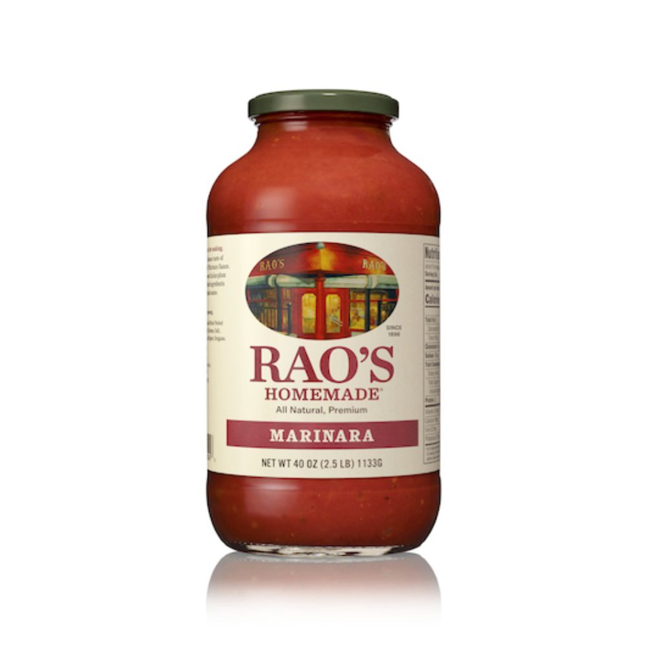 Raos Homemade Marinara Sauce, 40 Ounces, 6 Per Case