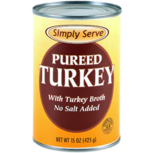 Simply Serve Pureed Turkey, 15 Ounce, 12 Per Case
