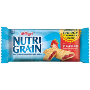Kellogg s Nutri-Grain Strawberry Cereal Bars, 20.8 Ounce Bars - 48 Per Case