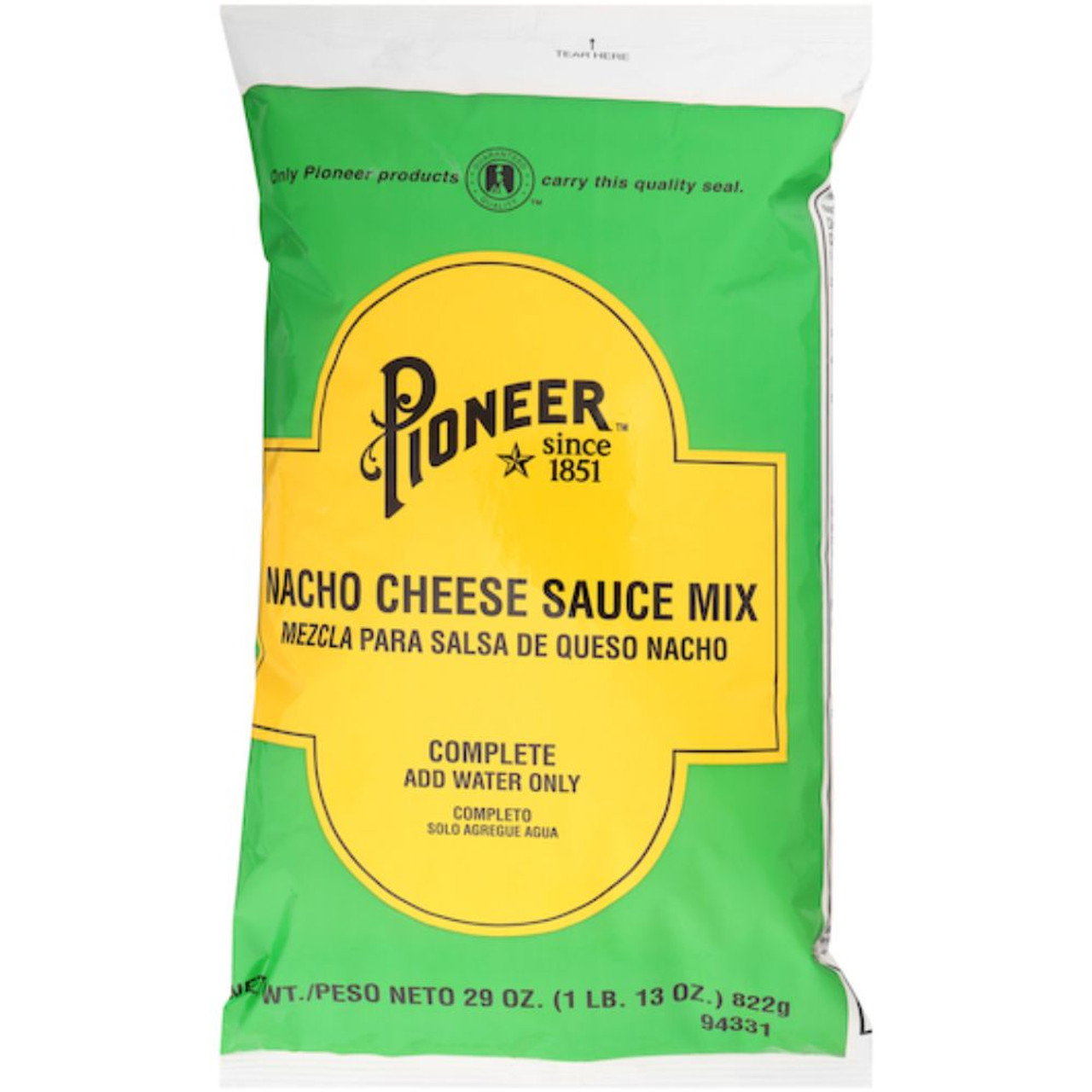Pioneer Nacho Cheese Sauce Mix, 29 Ounces, 6 Per Case