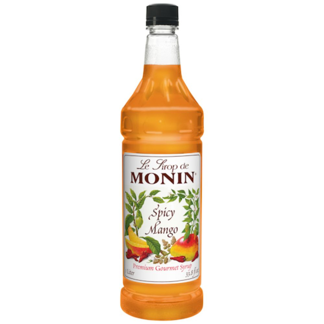Monin Spicy Mango Syrup, 1 Liter, 4 Per Case