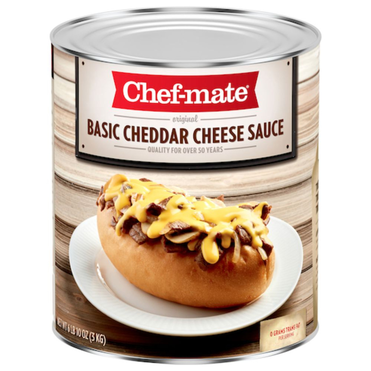 Chef-Mate Basic Cheddar Cheese Sauce, 106 Ounces, 6 Per Case