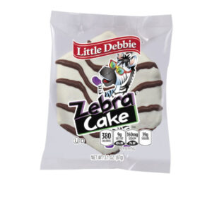Little Debbie Vending Zebra Cakes, 3.1 Ounces, 54 Per Case
