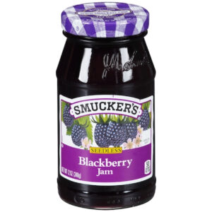 Smucker s Seedless Blackberry Jam, 12 Ounces, 12 Per Case