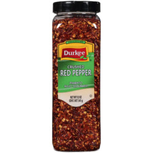 Durkee Crushed Red Pepper, 12 Ounces, 6 Per Case
