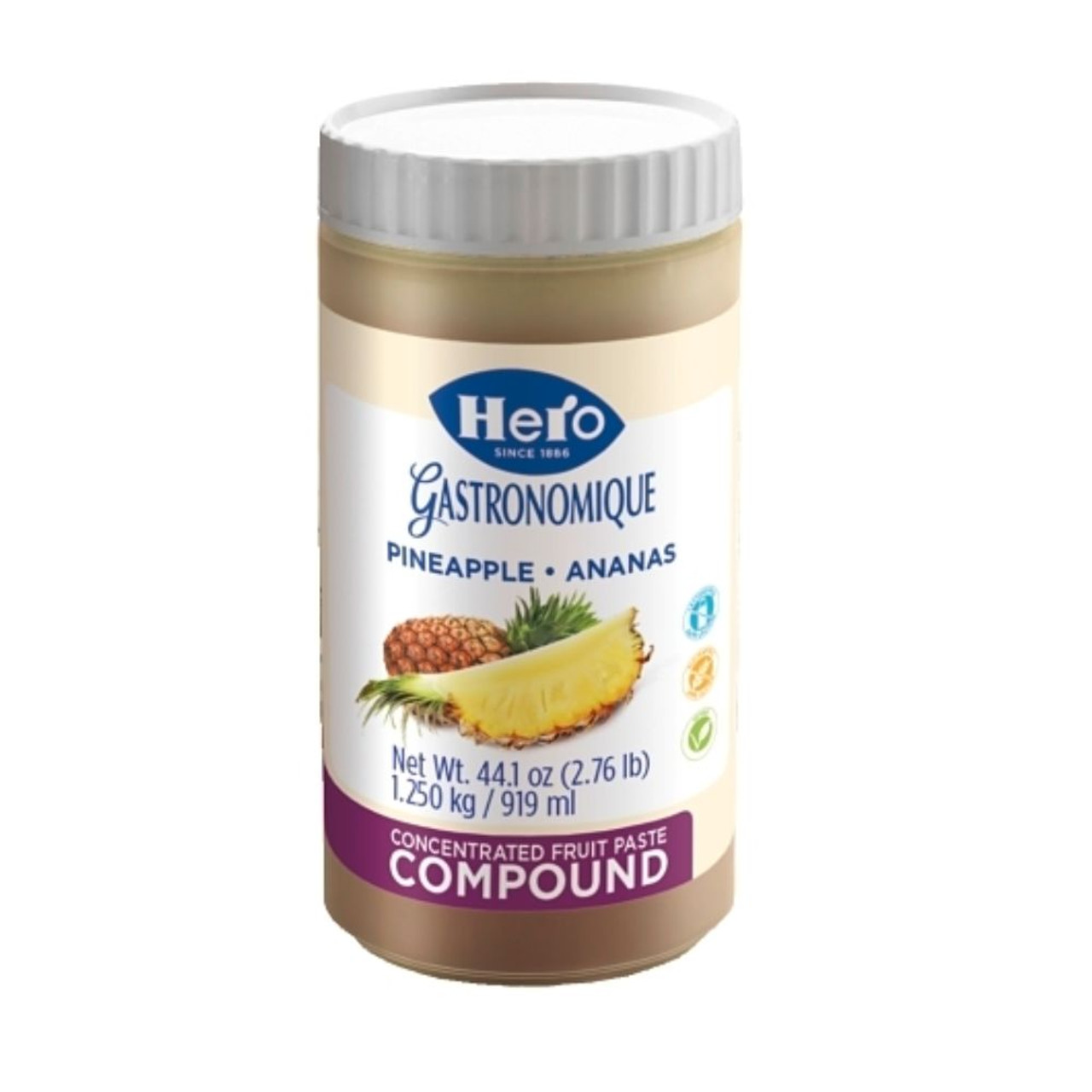 Hero Pineapple Fruit Compound, 2.75 Pound, 3 Per Case